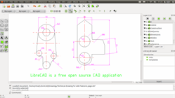 LibreCad screen